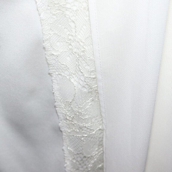 Hailey by Adrianna Papell white formal dress sz 6 - Picture 6 of 14